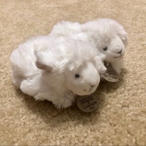 doudou et compagnie lamb slippers